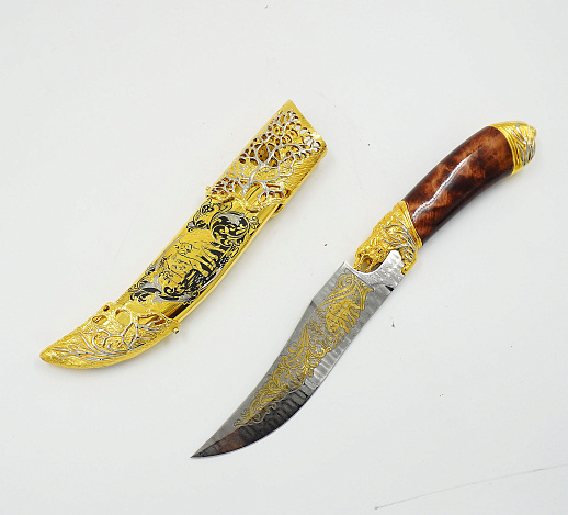 Нож "Бегущий волк". Златоуст купить с доставкой Нож "Бегущий волк". Златоуст