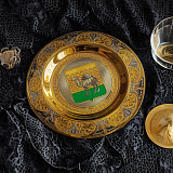 Декоративная тарелка "Челябинск". Златоуст