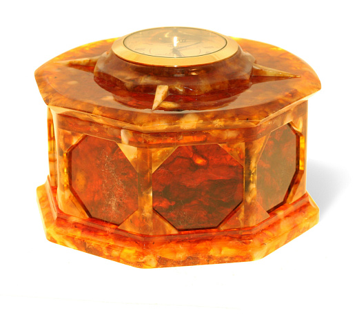 Оригинальная шкатулка из янтаря купить с доставкой Оригинальная шкатулка из янтаря