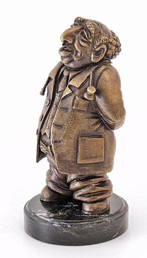 Бронзовая композиция "Врач-терапевт"