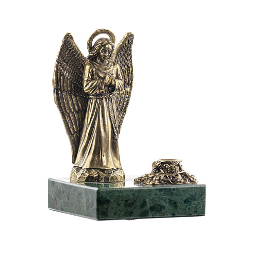 Статуэтка «Ангел. Большой» с подсвечником на камне купить с доставкой Статуэтка «Ангел. Большой» с подсвечником на камне