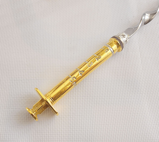 Набор шампуров "Медицинский". Позолота