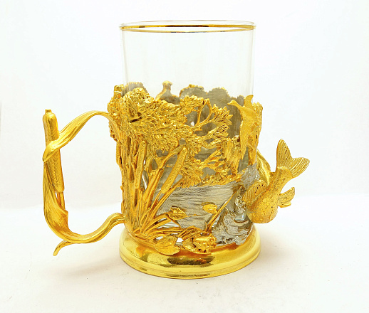 Оригинальный подстаканник "На щуку" купить с доставкой Оригинальный подстаканник "На щуку"