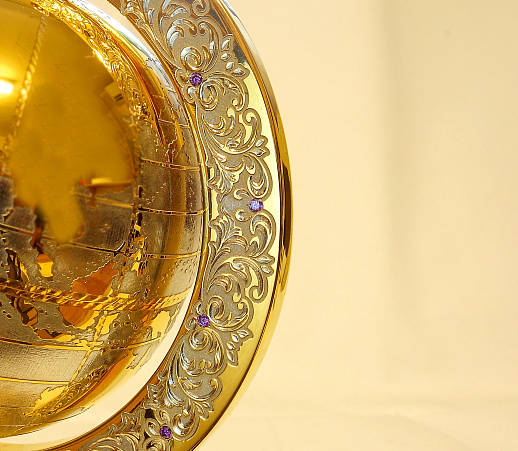 Глобус "Золотой". Златоуст