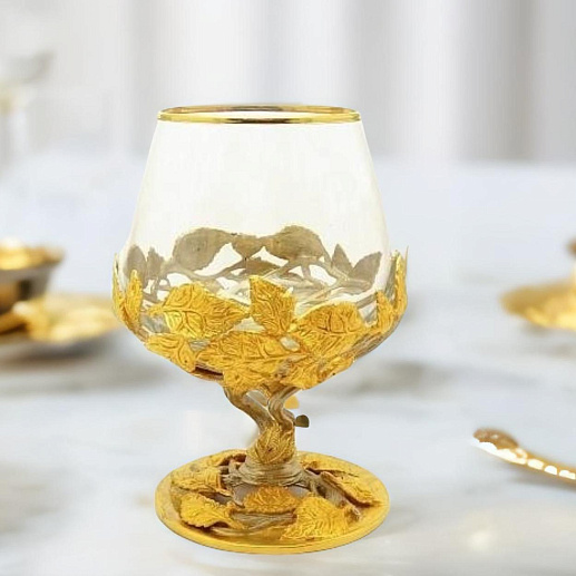 Подарочный бокал для коньяка "Осень"