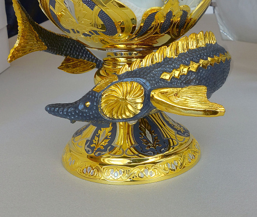 Набор под икру "Осетровые". Златоуст