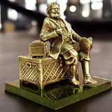 Бронзовая статуэтка Купец