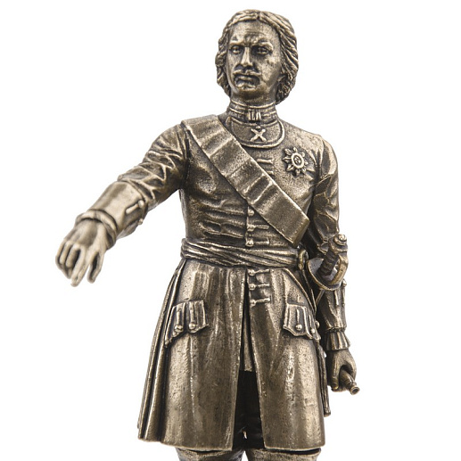 Бронзовая статуэтка "Петр I"