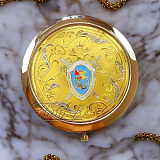 Резное зеркало "Следственный комитет". Златоуст