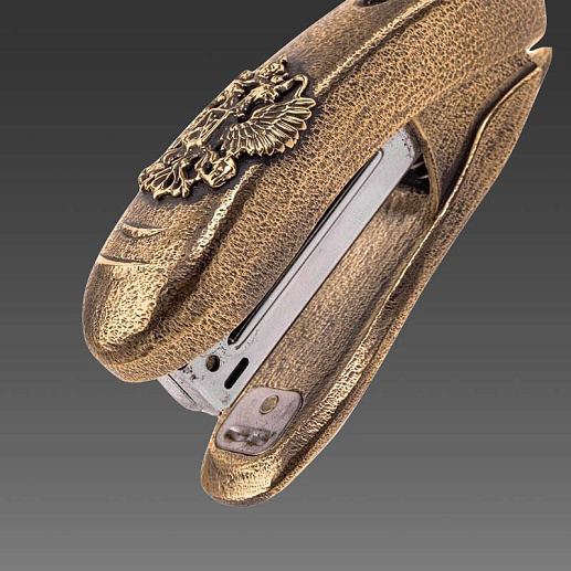 Большой бронзовый степлер