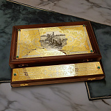 Нарды ручной работы "Малахит". Златоуст