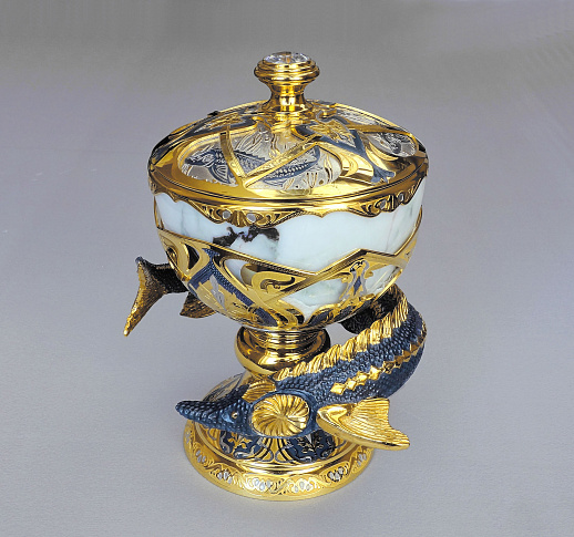 Набор под икру "Осетровые". Златоуст