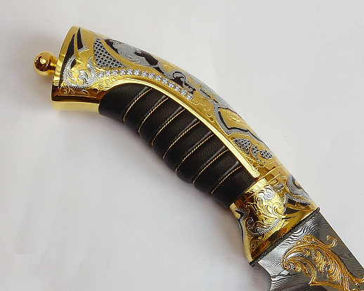 Сувенирный нож "Элегантный". Златоуст