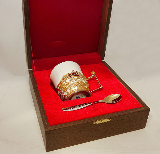 Сувенирная кофейная чашка "На ярмарке"