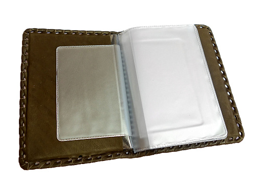 Обложка для водительских документов ручной работы