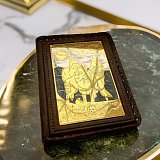 Обложка для водительского удостоверения из кожи