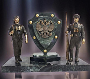 Бронзовый сувенир "На защите Отечества"