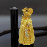 Бронзовый колокольчик "Теремок"