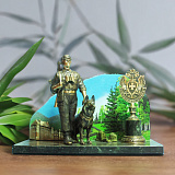 Бронзовый сувенир "Сторожа"