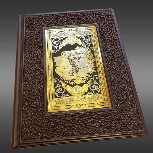 Кожаная папка на подпись руководителю