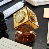 Метеостанция с часами "Куб". Златоуст