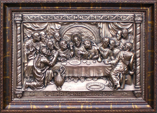 Картина из металла "Тайная вечеря"