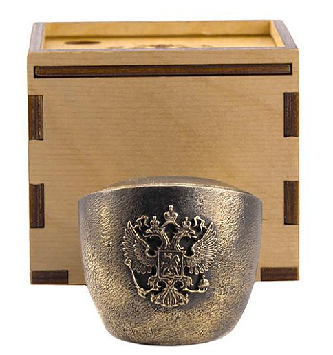 Бронзовая скрепочница