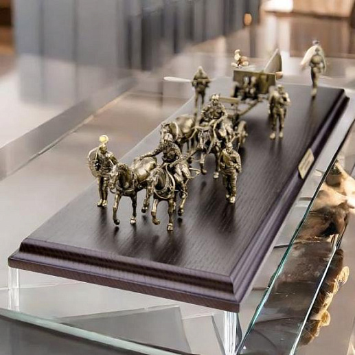 Диорама "Советская дивизионная артиллерия" 1/35