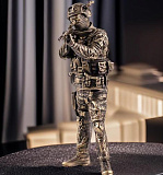 Бронзовая статуэтка "Спецназовец"