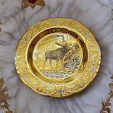 Декоративная тарелка "Дикая природа". Златоуст