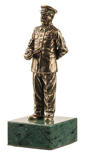 Бронзовая статуэтка "И.В. Сталин" купить с доставкой Бронзовая статуэтка "И.В. Сталин"