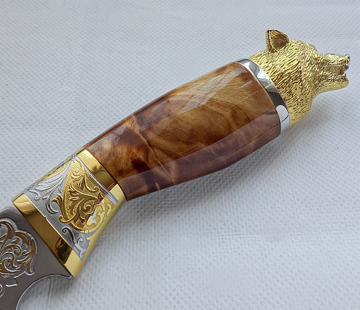 Нож «Волк» № 5. Златоуст