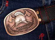 Красивый ремень из кожи