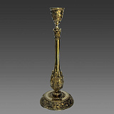 Бронзовый подсвечник "Виноград"