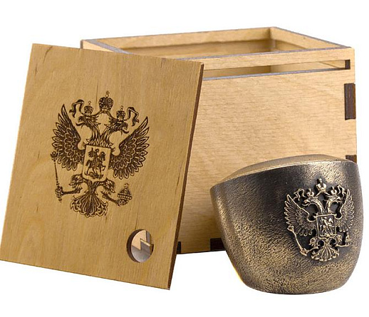 Бронзовая скрепочница