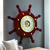 Штурвал сувенирный, барометр (8 ручек)