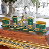 Письменный прибор "Конь" с бумажницами