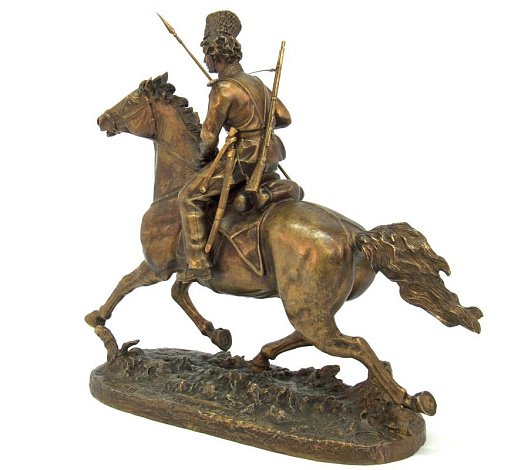 Бронзовая композиция "Донской казак"