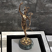 Бронзовая статуэтка "Бог торговли Меркурий (Гермес)"