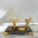 Коньячный бокал с подогревом. Златоуст