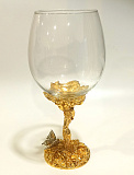 Бокал для вина "Бабочка" Златоуст.