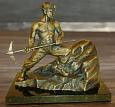 Бронзовая статуэтка Горняк (малый)