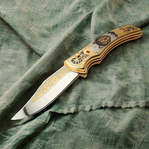 Нож складной "Волк" № 2