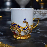 Кофейная чашка "Павлин"