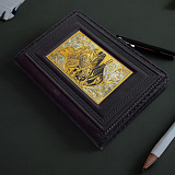 Ежедневник из натуральной кожи "Орел". Златоуст