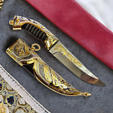 Сувенирный нож "Элегантный". Златоуст