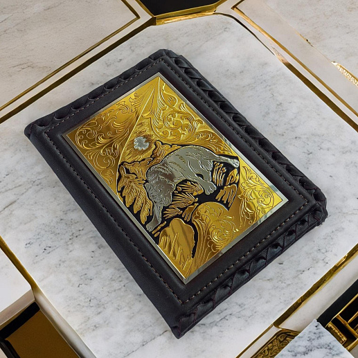 Обложка для водительского удостоверения из кожи