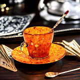 Кофейный набор из янтаря