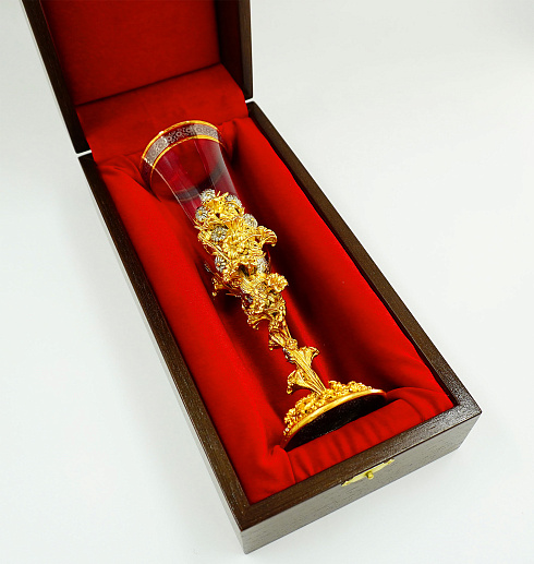 Фужер для шампанского "Цветочная фантазия"