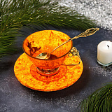 Чайная чашка из янтаря